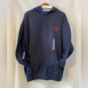 Gap Unisex Navy Blue Oversized Pullover Hoodie Casual Cozycore Normcore XL